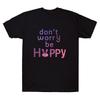 Dont Worry Be Hoppy Letter Print T-shirts Judy Cotton T Shirts Cute Funny Cute Bunny Tee Unisex Couples Creative Gift