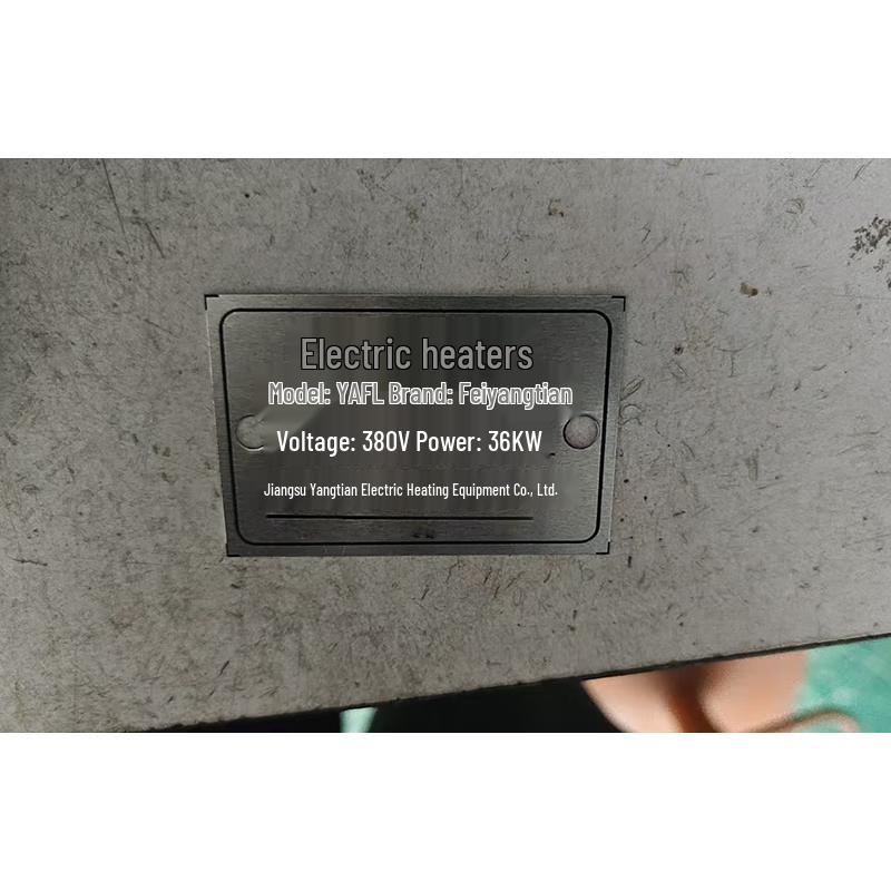 Průmyslový 6U přírubový elektrický ponorný ohřívač