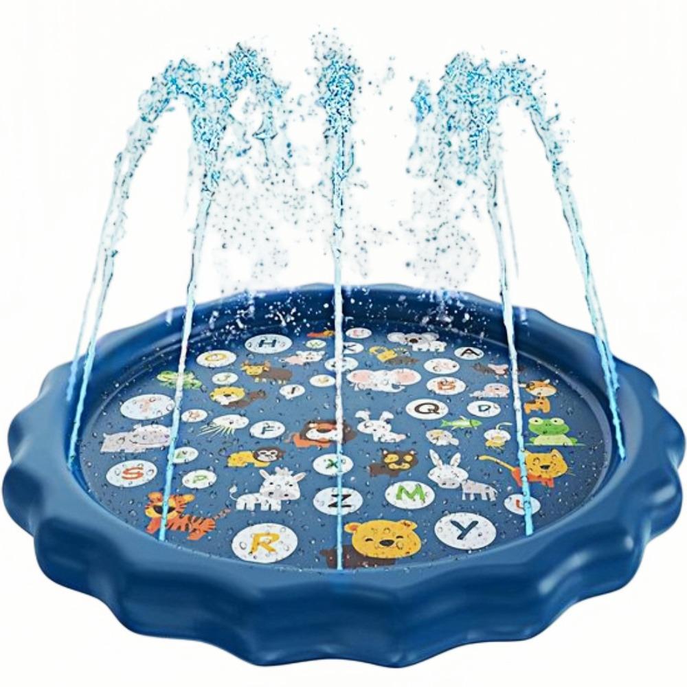 Children's Eco-friendly PVC Splash Mat: Water Pool, Sprinkler, Air Cushion Play Toy for Outdoors