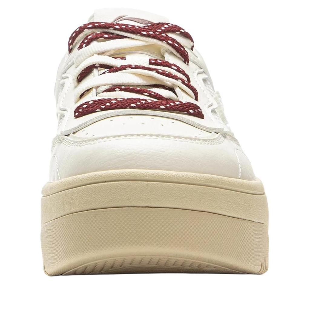 New LiNing Cheese 2.0 Slip Resistant, Abrasion Resistant, Breathable Low Top Skateboard Shoes Women's Ecru AGCV348-1
