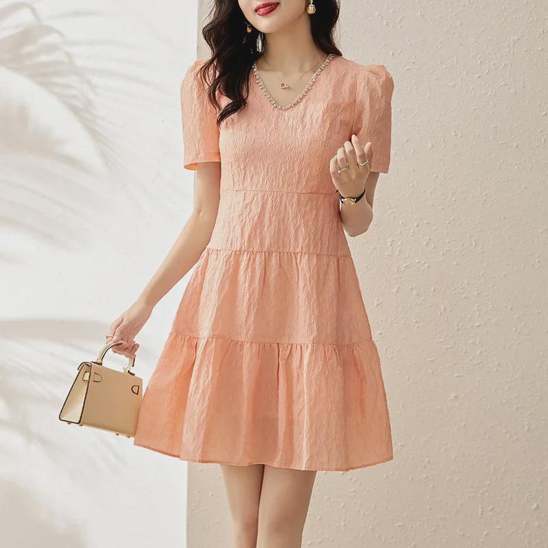 2219104-Textured Diamond Dress: Special Price Non-Refundable