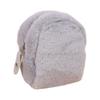 Plush Cute Zipper Wallet Keyring Zipper Mini Plush Coin Bag Mini Plush Schoolbag Coin Purse  Girls