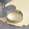 5-10cm Round Stainless Steel DIY Tart Ring Cake Tools Biscuit & Pastry Moulds Dumpling Cutting Dessert Dish Round Baking Tools