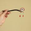 Tassel New Chinese Style Hair Clip Red Hanfu Hairpin Beijing Opera Hair Accessories  Bridal