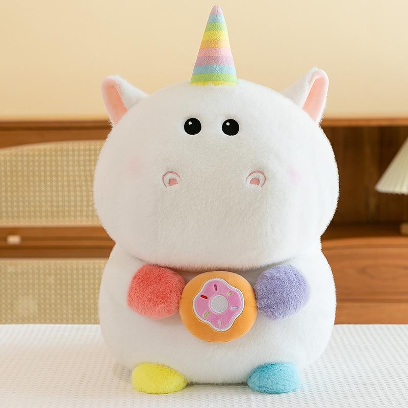 Donut Unicorn Plush Doll Children's Gift Girls Valentine's Day Birthday Pillow Puppet