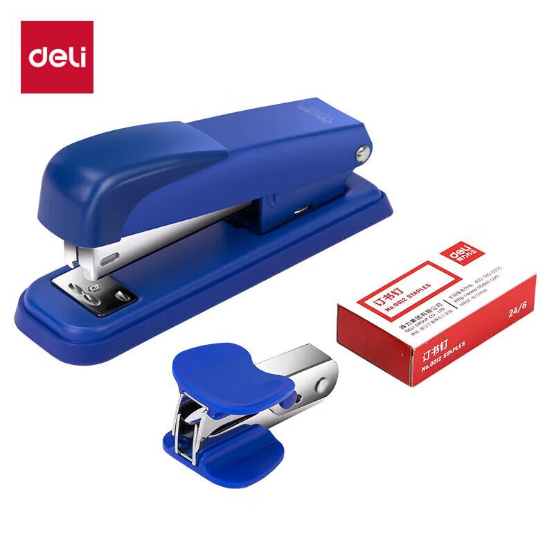 Deli Office Stapler Set
