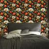 Ladybug Wallpaper Gold and Bottle Green for Living Room and Bedroom 50x1000