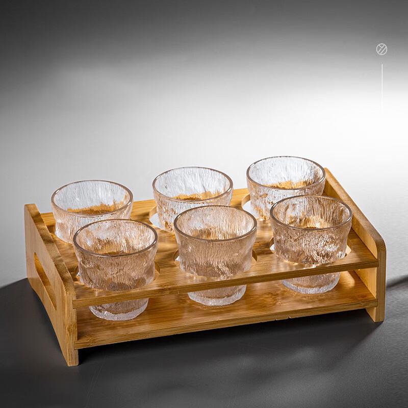 Shangqi Glacier Pattern Baijiu Glass Set