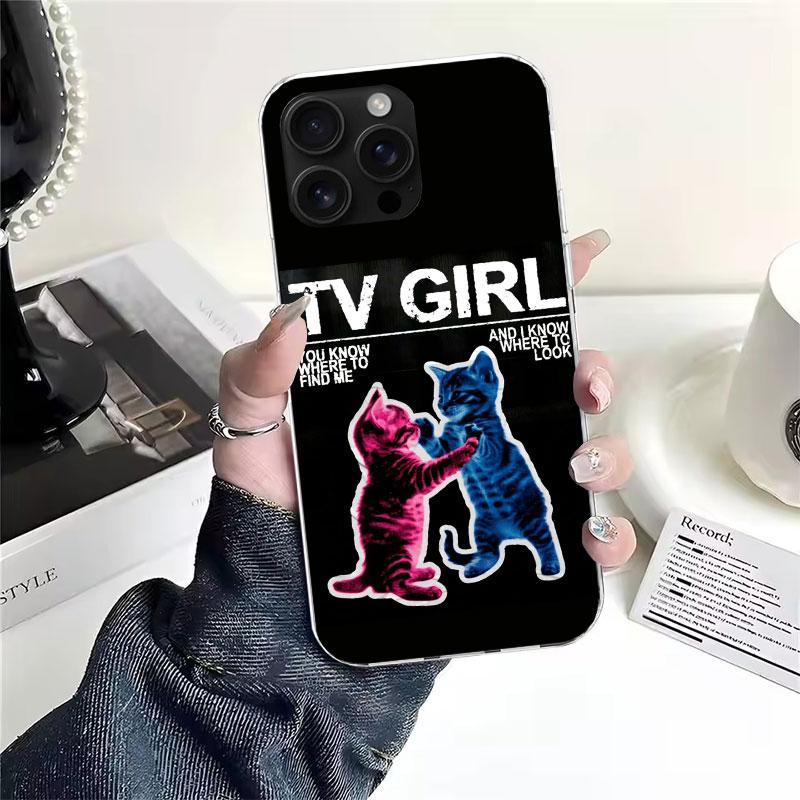 

TV Girl Album Soft Phone Case For IPhone 11 17 Air 16E 16 Pro Max 15 + 14 Plus 13 Mini 12 Apple 7 SE 8 Fundas Coque 11 17 Air 16 iPhone 16 Pro
