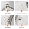 Unisex Cross-Border Three-in-One Fleece Jacket: Waterproof, Windproof, Hooded Outdoor Mountaineering Suit