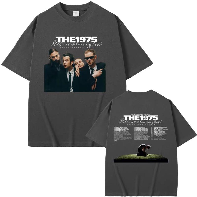 Alternative Rock Band The 1975 Still At Their Very Best North America Tour Tshirt Unisex Women Casual Cotton Vintage T Shirts Tops