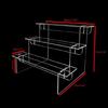 Elegant Acrylic Display Shelf For Showcasing Desserts Cupcakes Jewelry Crafts