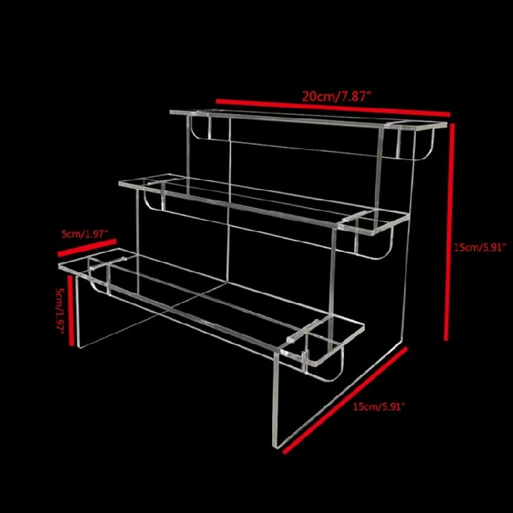 Elegant Acrylic Display Shelf For Showcasing Desserts Cupcakes Jewelry Crafts