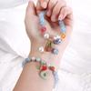 Neko Crystal Fortune Cat Stone Bracelets Bead Bracelets Korean Style Bracelets Female Hand Chain