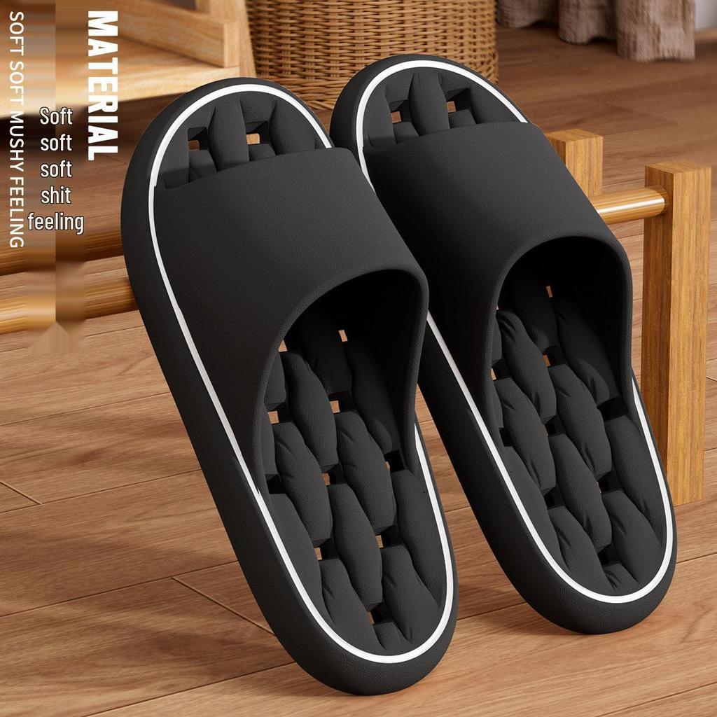 High-End Waterproof Non-Slip EVA Bathroom Slippers for Men & Women