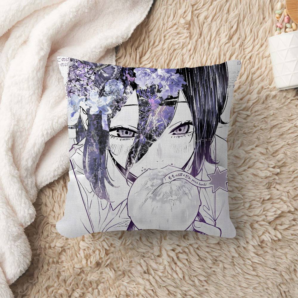 Anime CChainsaw MMan The Movie Reze Arc Pillow Gift Home Office Decoration Bedroom Sofa Car Cushion Cover Case X