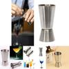 Stahl Einzel Jigger Doppelter Schuss Getränke Spirituosen Messbecher Cocktail 2550ml Messbecher