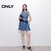 Only Women's A-Line Lycra Blend Denim Mini Dress