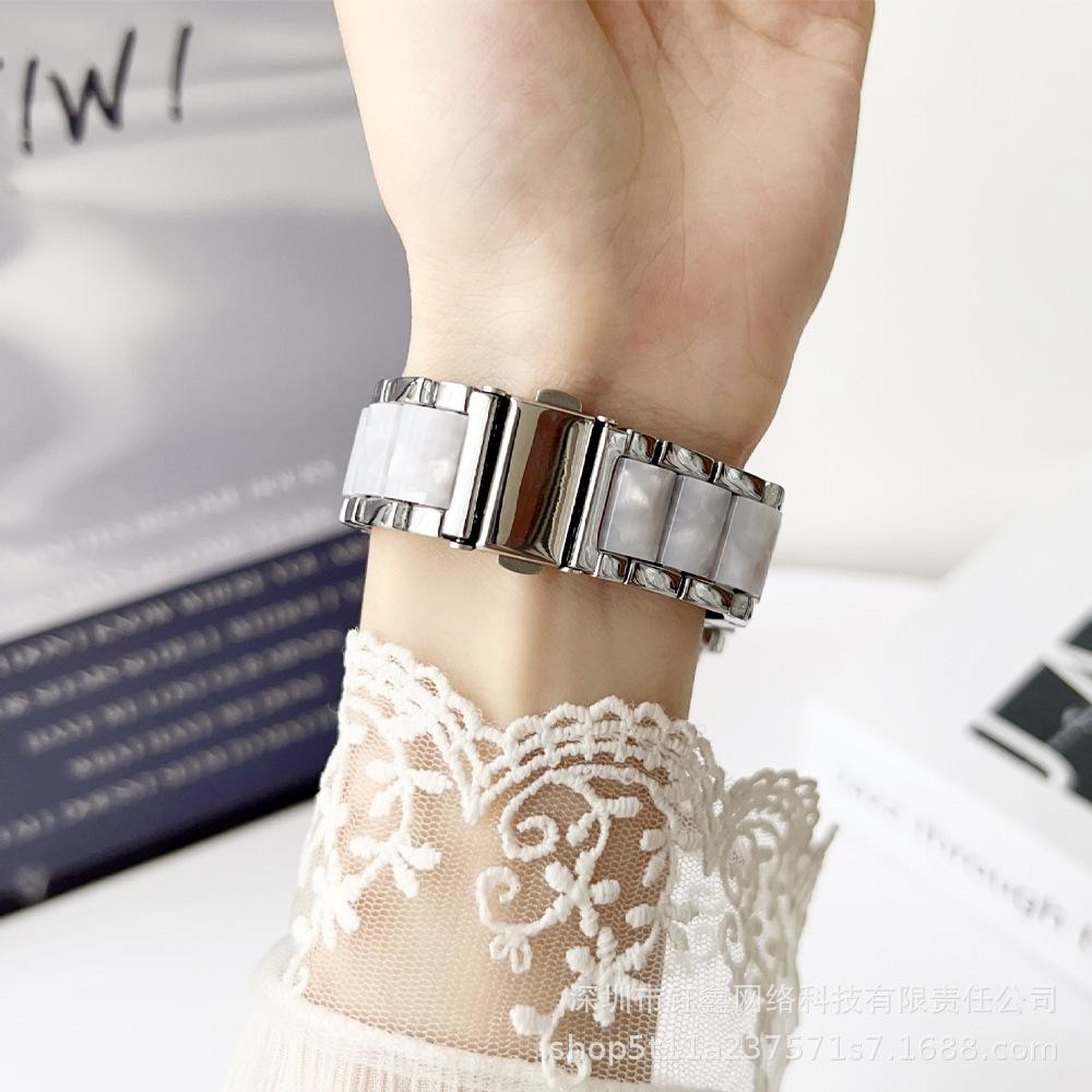 Retro Chinese Style Resin Watch Strap for Apple iWatch, Samsung, Huawei