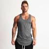Muscleguys Summer Man Vest Running and Fitness T Shirt Slim Fit Fashion Trend Motion Fitness O-Neck Vest Top Tees