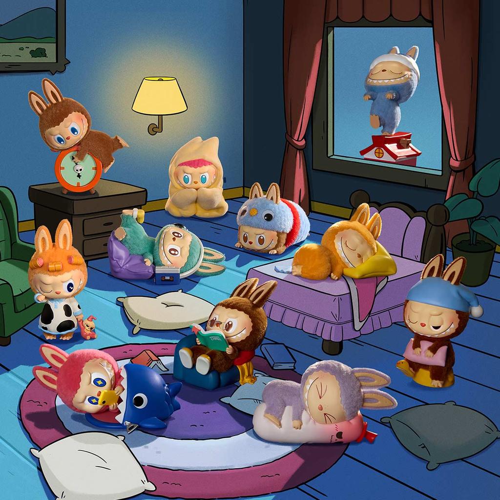 POP MART THE MONSTERS LABUBU 1:00 A.M. Series Figures Blind Box