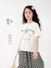 You Jia Meng Mädchen-T-Shirt mit kurzen Ärmeln aus reiner Baumwolle - Stilvolle Sommer-Freizeitkleidung