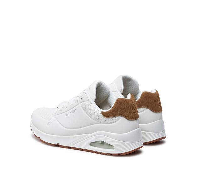 Men's Skechers Uno Sneakers - Suited On Air 183004 White