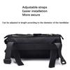 Portable Multi-Functional Bike Front Frame Bag Waterproof Oxford Fabric Cycling Storage Organizer Black