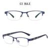 Reading Glasses Men Women High Quality Half-frame Diopter Glasses Business Male Presbyopic Eyeglasses +1.0 1.5 2.0 2.5 3.0 3.5 4
