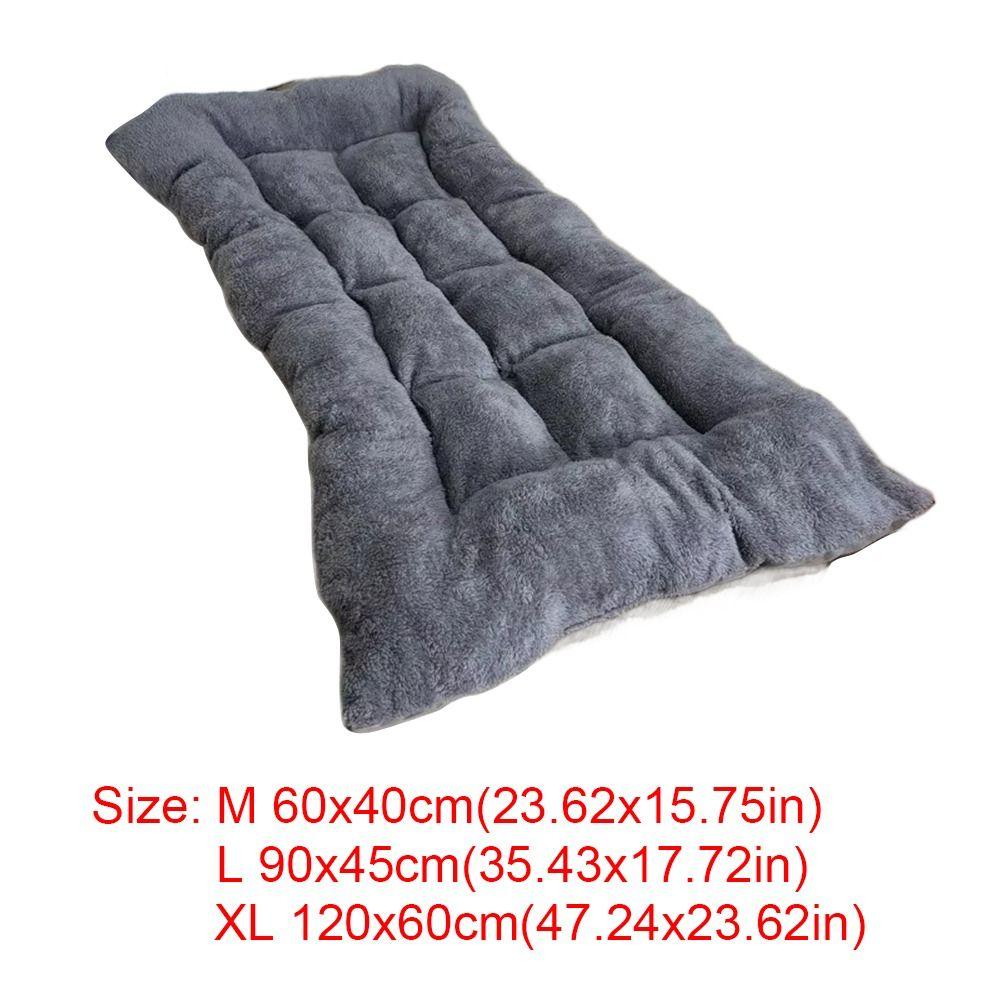 Portable Thickened Dog Bed Mat Super Soft Keep Warm Sleeping Pad Double-Sided Use Pet Mat Winter Use