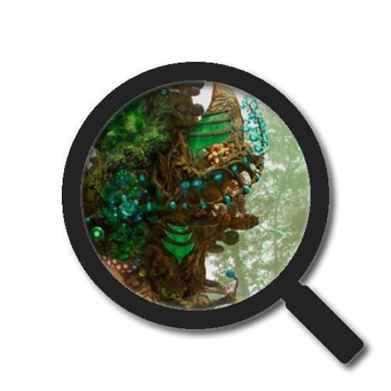 1000-teiliges HEYE Puzzle Enigma Bäume, Zyanidbaum, 32,6 x 94,5 cm, 30057