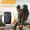 Man Belt Pouch Mobile Phone Bag for Men Phone Holster Bag Molle Waist Bag Pack Small Tactical Duty Belt Backpack Card Holder