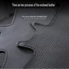 For Toyota RAV4 20-24 Corolla 19-24 Camry 19-23 Car Steering Wheel Cover Manual Sewing  Leather Car Accessories Part