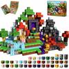 Non-Toxic Jungle World Famous Scene Magnetic Building Blocks Set Creative Sensory Model Stem Toys Diy Educational Gift For Kids