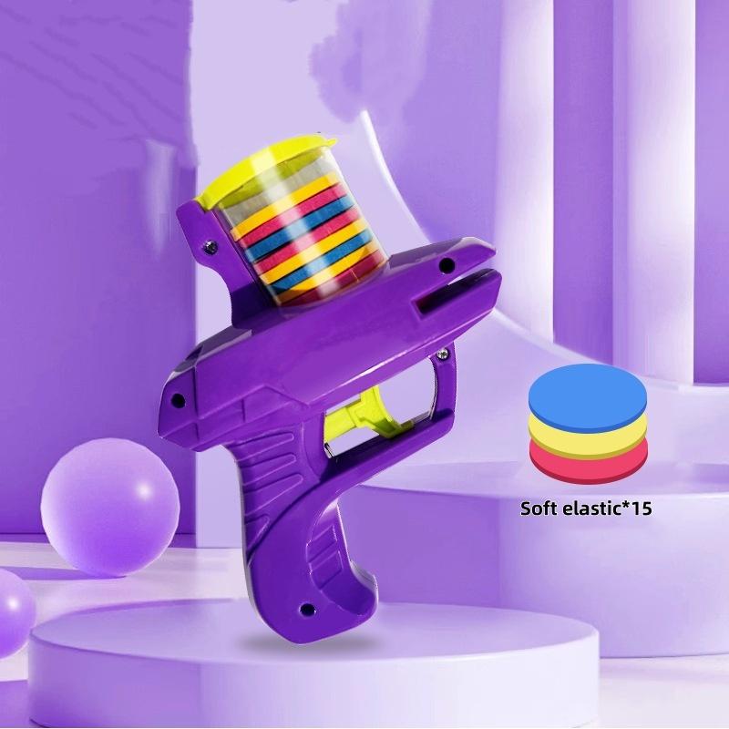 Children'S UFO Radish Gun Toy Bullet Gun Safety Outdoor Toy Bullet Battle Interesting Interactive Decompression Toys