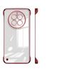 Applicable To Huawei mate80Pro Electroplating Borderless Mobile Phone Case Mate70 Transparent Enjoy 70 Anti-drop Protective Case