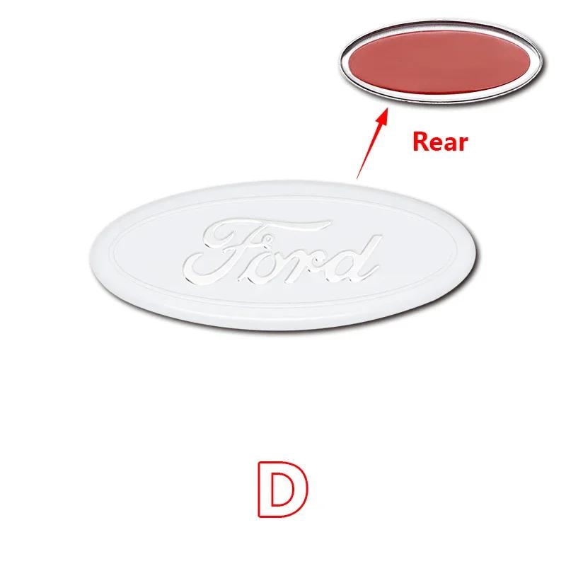 Autosticker Ford Auto Stuurwiel Embleem Cover Stickers Interieur Decoratie Accessoires Voor Ford Focus Mk2 Mk3 Fiesta Ranger M