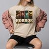 Iconic Horror Movie Villains Michael Myers Freddy Jason Pennywise T-Shirt