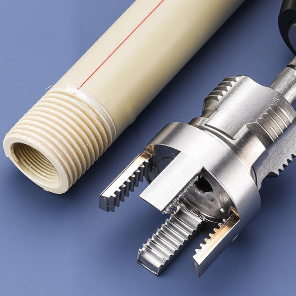 4/6-inch Water Pipe Thread Tool Integrated Internal External Pipe Threading Tool Dual-Function Pipe PVC Pipe Thread Cutting Tool