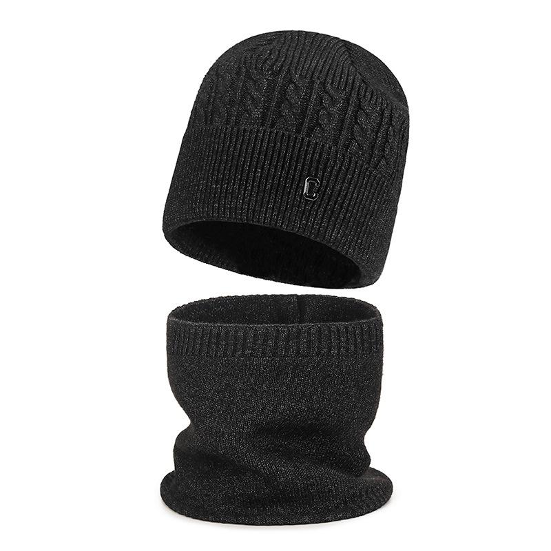 Women Men Winter Wool Hat Coldproof Warm Ear Protection Cap Outdoor Windproof Knitted Ski Hat