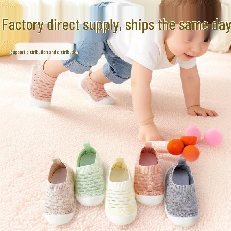 Breathable Non-Slip Baby Toddler Shoes with Soft Sole for All Seasons