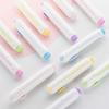 1pcs Round Rolling Eraser Refill Set Soft Color Refillable Less Dust Cleaning Correcting Tools Office School