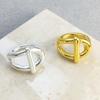 2024 Personalized UNOde50 Horseshoe Buckle Ring - Spanish Design for Couples