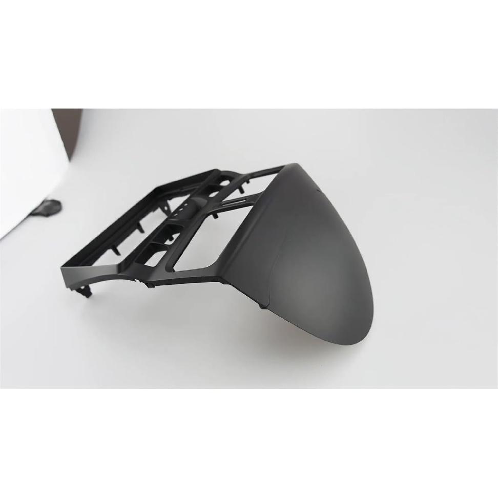 9 Inch Car Fascia Radio Panel Compatible for Hyundai Santafe 2000-2012 Dash Kit Install Facia Console Bezel Plate 9inch Adapter Trim Cover