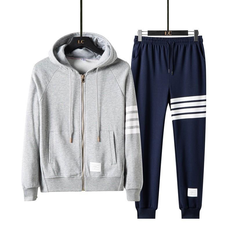 Trendy Hooded Jacket & Sweater Suit for Young Couples – Casual & Loose Fit