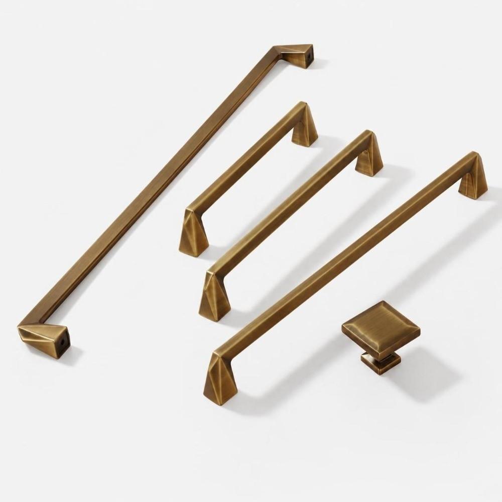 Single Double Hole Wardrobe Door Handle Cabinet Pull Handle for Cabinet Wardrobe Drawer
