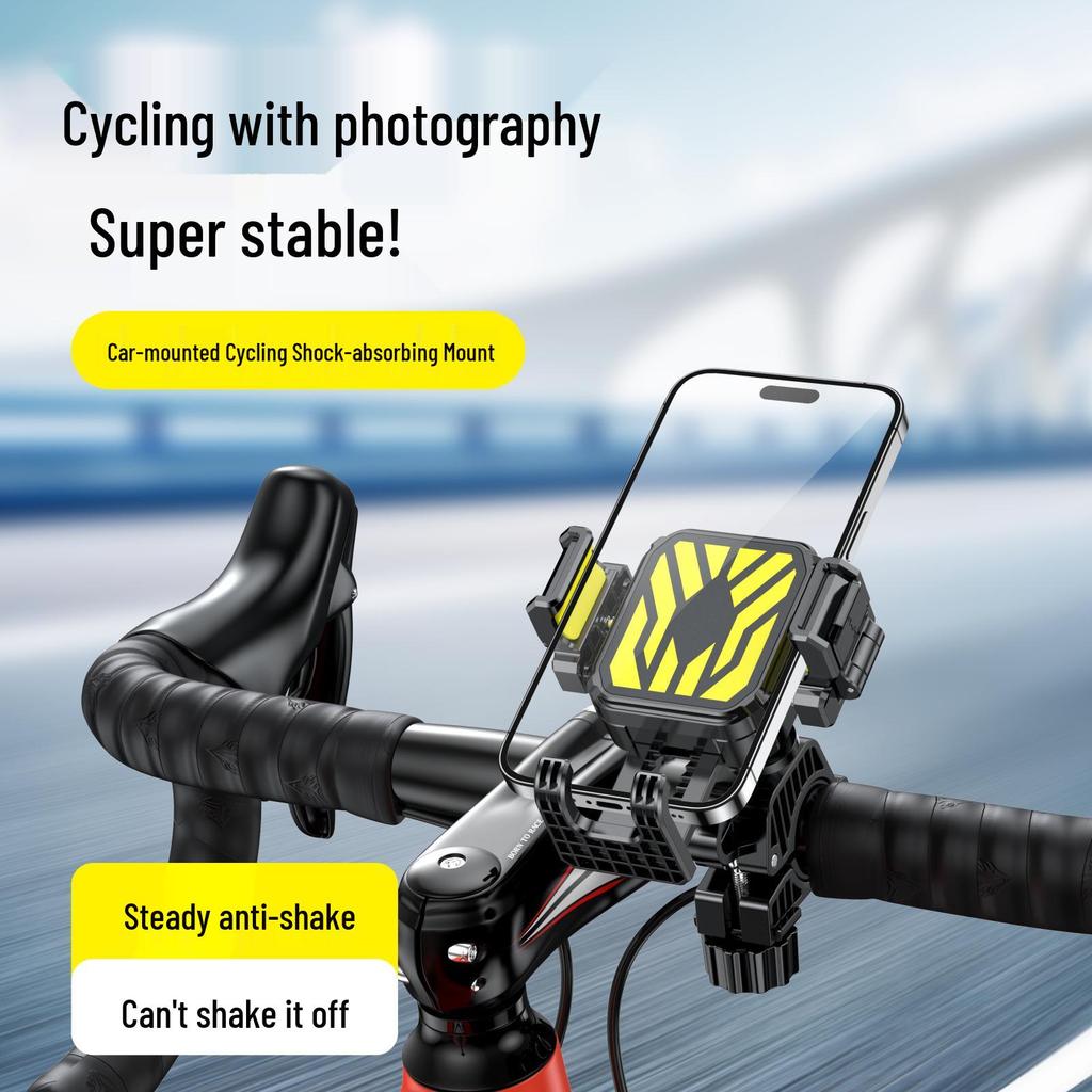 Shockproof & Vibration-proof Phone Holder for Bikes, Electric Scooters, & Motorcycles