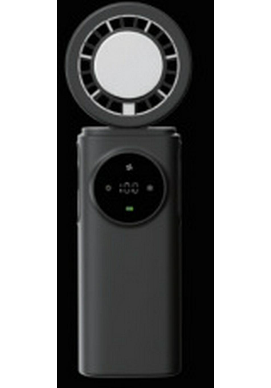 

Portable Mini Handheld Fan with Stepless Speed Control and Color Block Design 65.5*63*185mm