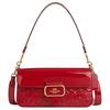 Morgan 27 Logo Buckle Closure Leather Crossbody Shoulder Bag Large Women Bags Red CV399-IMRED