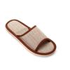 Women's Cotton Linen Slippers, Thick Sole, Suitable for Spring To Autumn, Home Wear, Four Seasons Comfort.